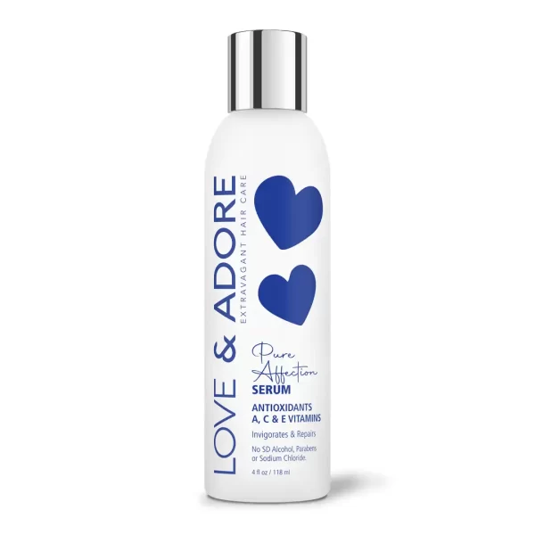Love & Adore Pure Affection Serum Black Hair Care Products For Natural Hair