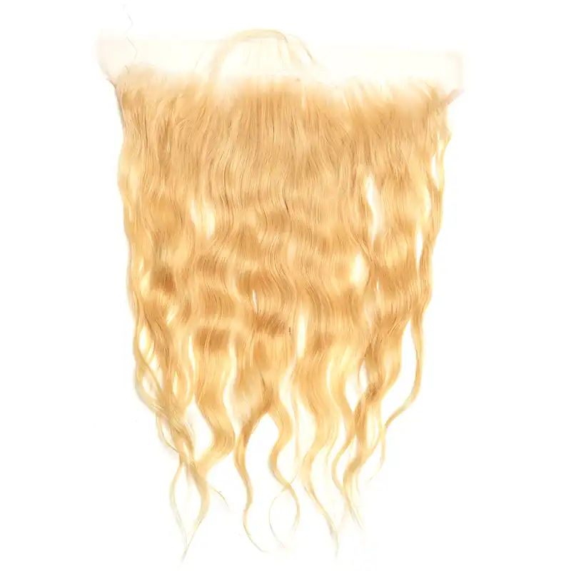 13x4 613 Wavy Blonde HD Transparent Lace Frontal