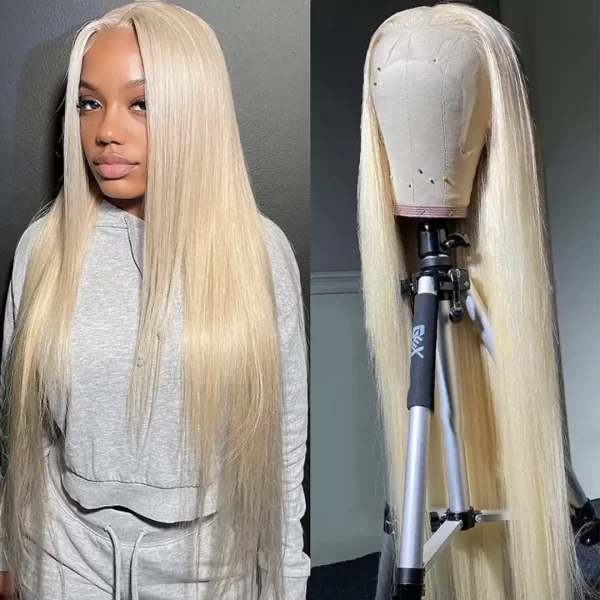 Blonde 613 Straight 13x4 HD Lace Human Hair Wig